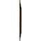 Ekena Millwork Giana Ceiling Medallion (Fits Canopies up to 7 7/8"), Hand-Painted Brass, 32 5/8"OD x 1 1/2"P CM32GIBRS - alternate 2